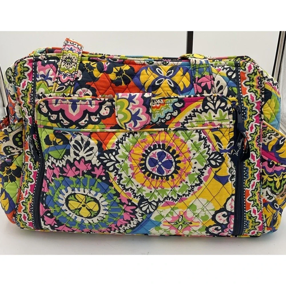 Vera Bradley  Baby Diaper Bag & Changing Pad Daily Use And Travel